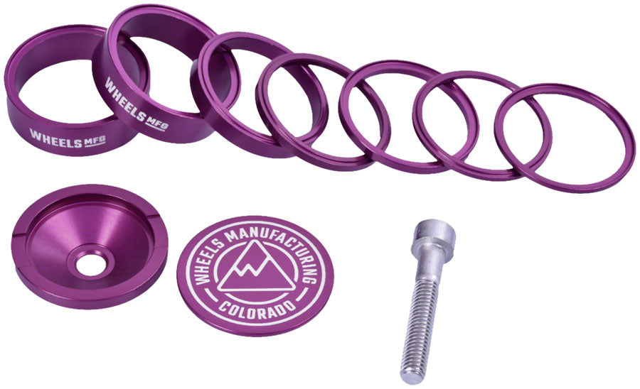 Wheels Manufacturing Pro StackRight Headset Spacer Kit