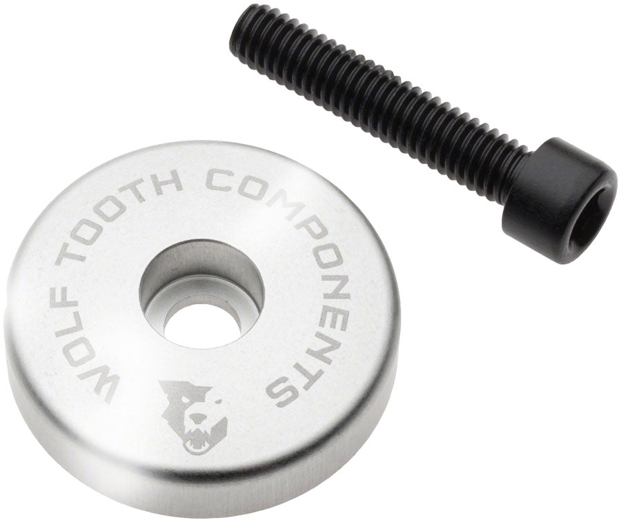 Wolf Tooth Ultralight Stem Cap with Integrated 5mm Spacer