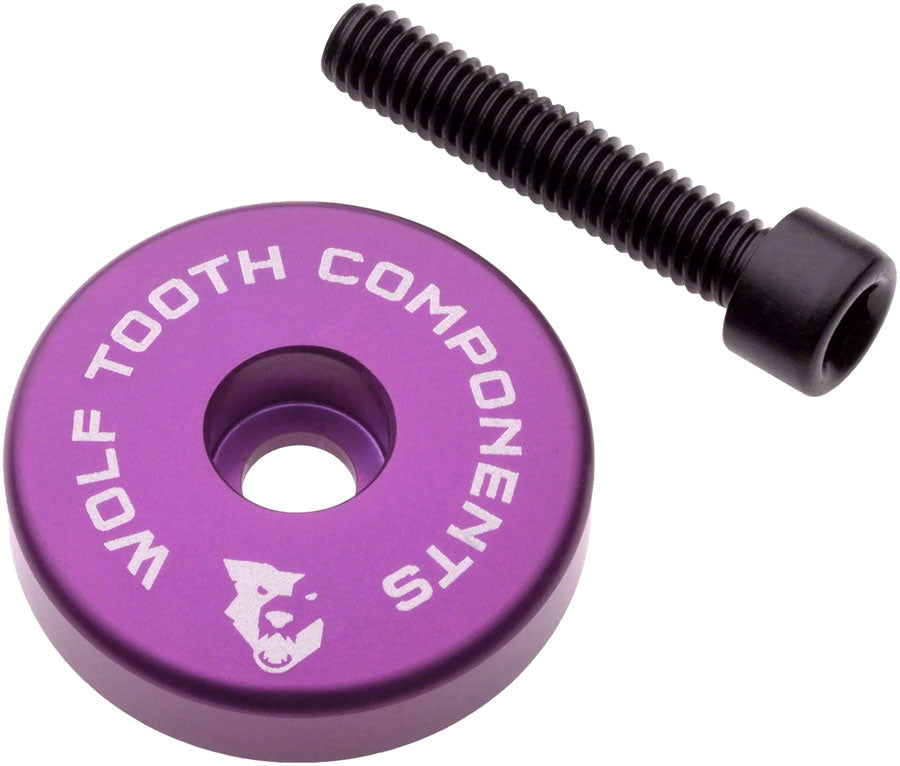 Wolf Tooth Ultralight Stem Cap with Integrated 5mm Spacer