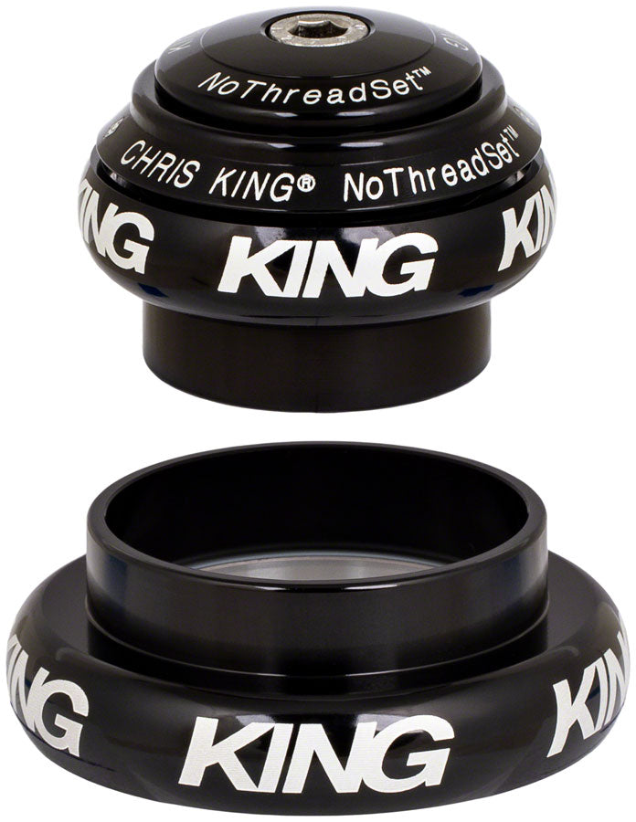 Chris King NoThreadSet Headset - 1.5" Tapered 34/44, Black