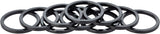 Problem Solvers Headset Stack Spacer - 28.6 3mm Aluminum Black Bag of 10