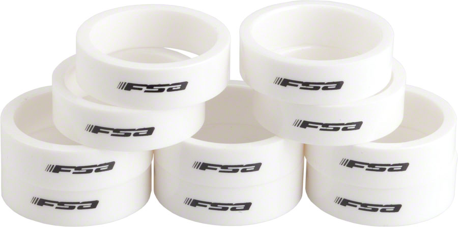 FSA Polycarbonate Headset Spacer - 10 Count