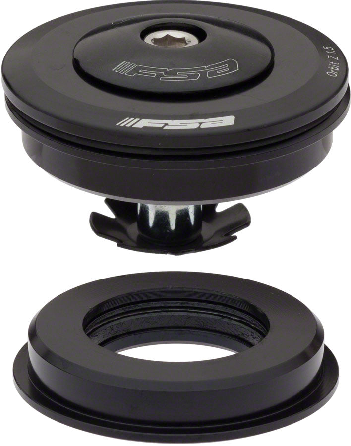 Juego de dirección reductor Full Speed ​​Ahead Orbit Z 1.5R ZS de 1,5" a 1-1/8", color negro