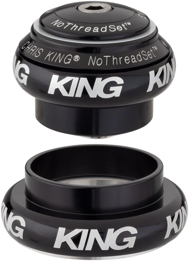 Chris King NoThreadSet Headset - 1.5" Tapered 34/44, Black