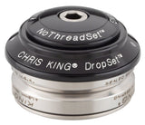 Juego de dirección Chris King DropSet 4 - 1-1/8" 42/42 mm 45 grados negro