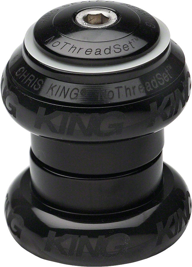 Auriculares Chris King NoThreadSet de 1 pulgada para voz, color negro