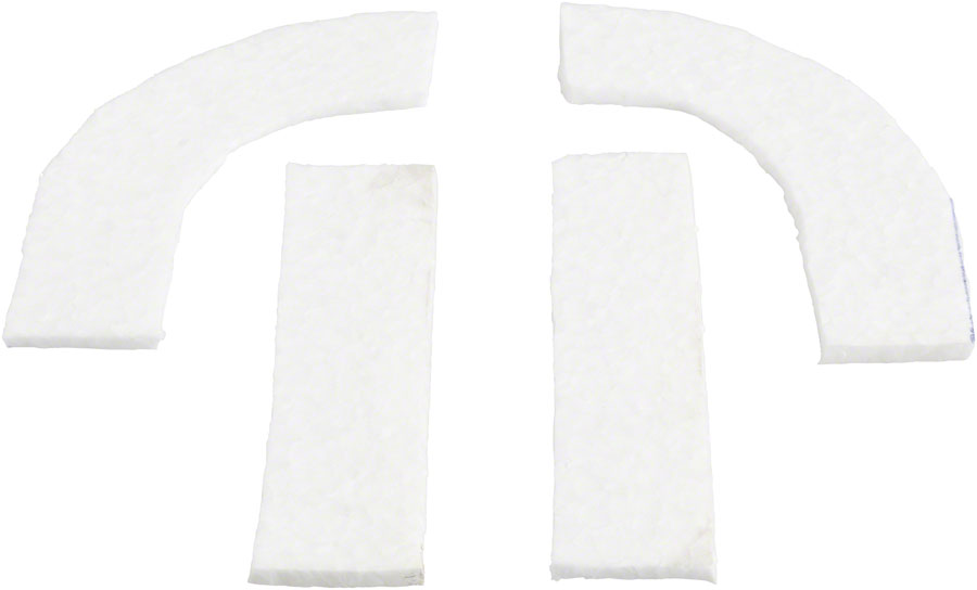 Almohadillas antivibración para manillar Jagwire Pro - Espuma eTPU para manillares bajos, color blanco