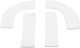 Almohadillas antivibración para manillar Jagwire Pro - Espuma eTPU para manillares bajos, color blanco