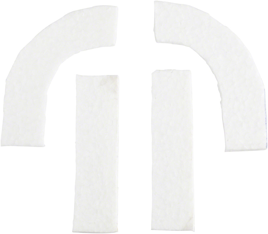 Almohadillas antivibración para manillar Jagwire Pro - Espuma eTPU para manillares bajos, color blanco