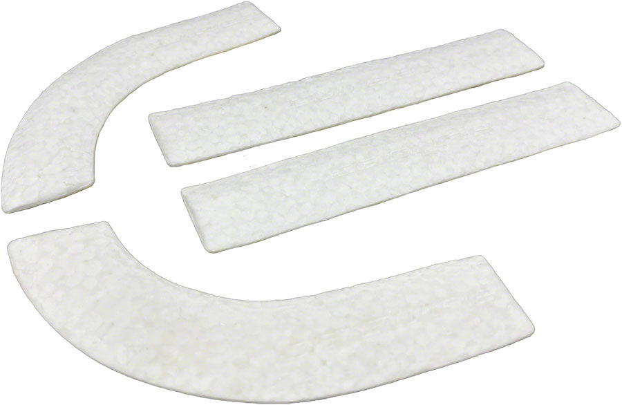 Almohadillas antivibración para manillar Jagwire Pro - Espuma eTPU para manillares bajos, color blanco