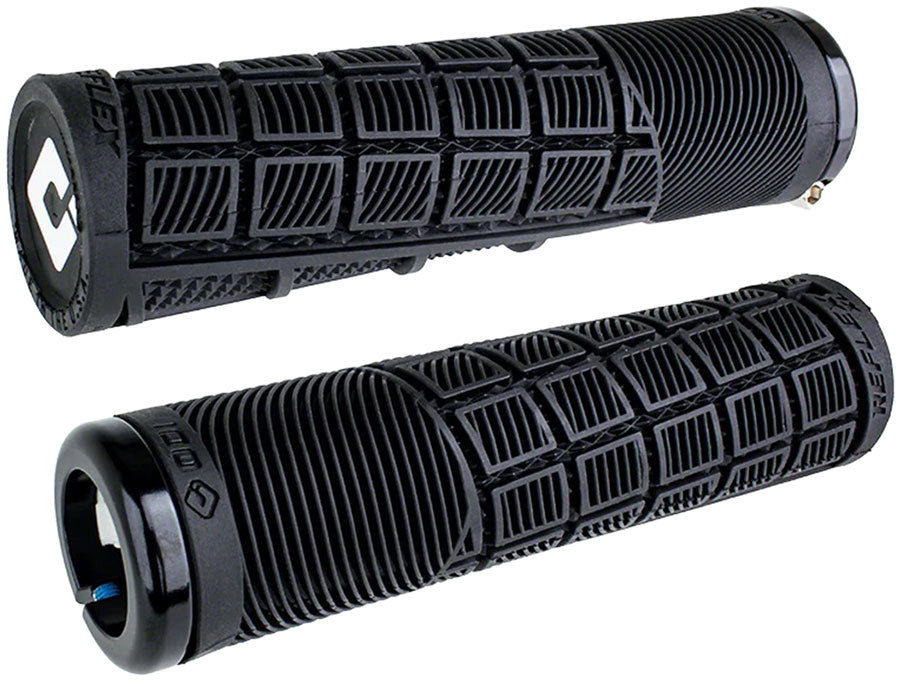 ODI Reflex v2.1 XL Lock-On Grips - Round 135mm - White/Black