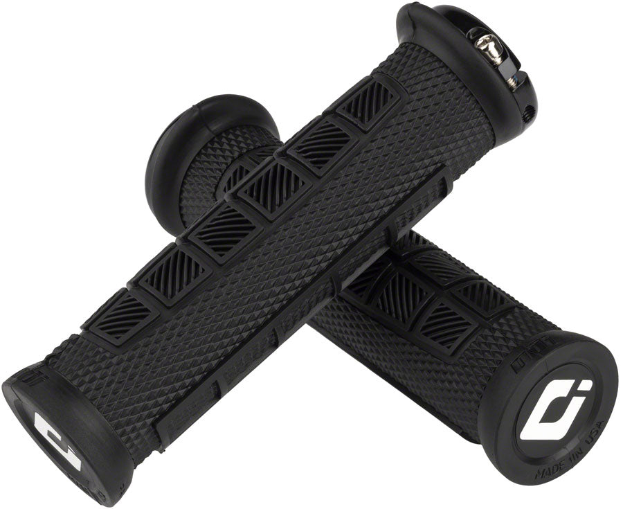 ODI Elite Pro Grips - Round Shape Lock-On - Turquoise/Black