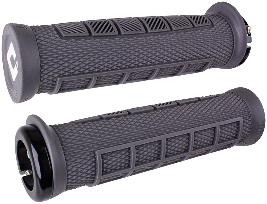 ODI Elite Pro Grips - Round Shape Lock-On - Turquoise/Black