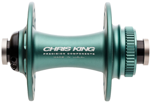 Chris King R45D Front Hub - 12 x 100mm Center-Lock Matte Jade 32H