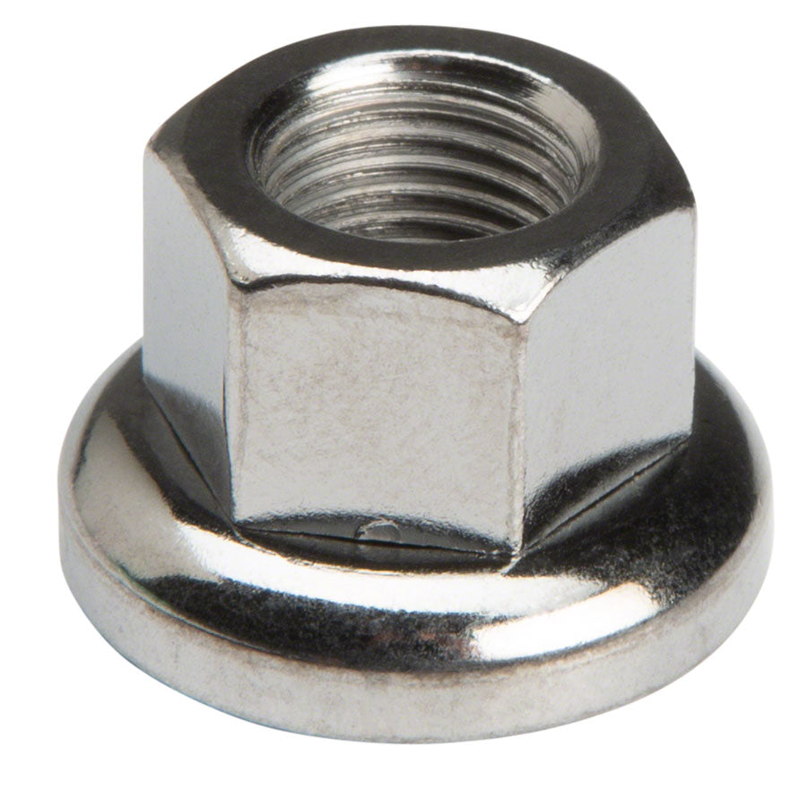 Tuerca de eje exterior delantero Problem Solvers de 9 x 1 mm con arandela giratoria. Se vende por unidad.