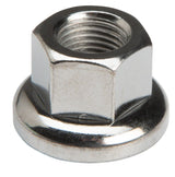 Tuerca de eje exterior delantero Problem Solvers de 9 x 1 mm con arandela giratoria. Se vende por unidad.