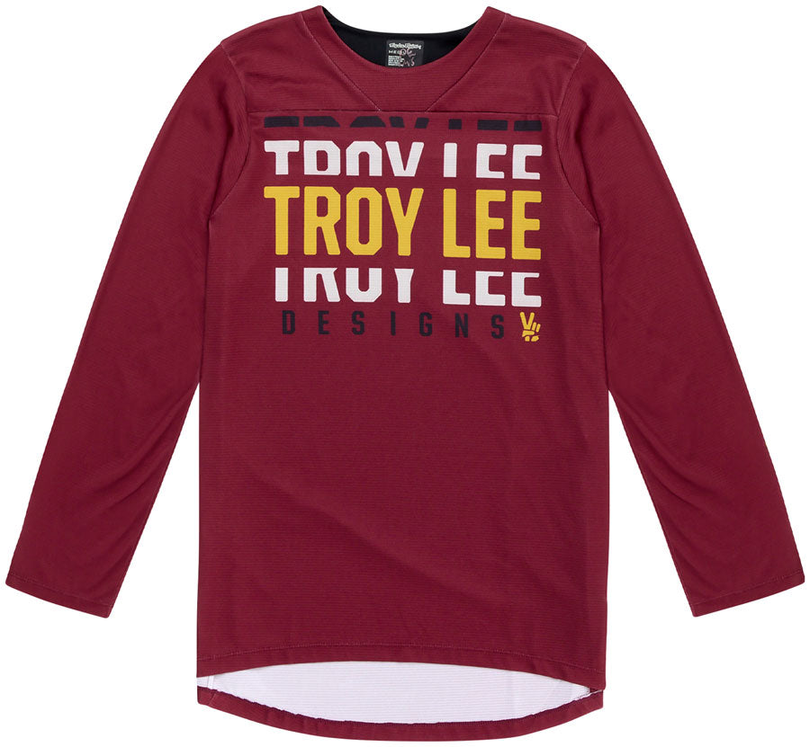 Troy Lee Designs Ruckus 3/4 Jersey – Spun Oxblood Large