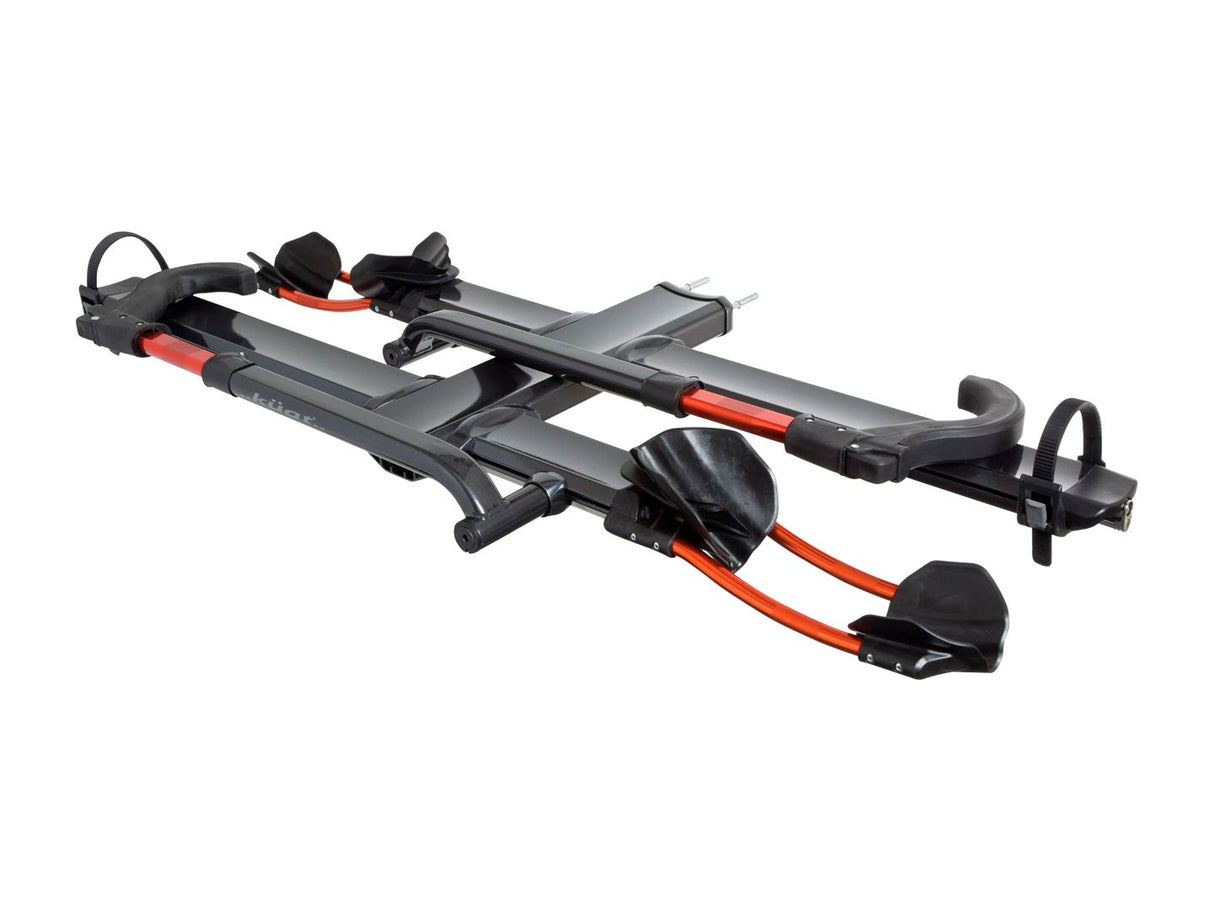 Complemento para bicicleta Kuat NV 2.0 +2 gris metalizado/naranja