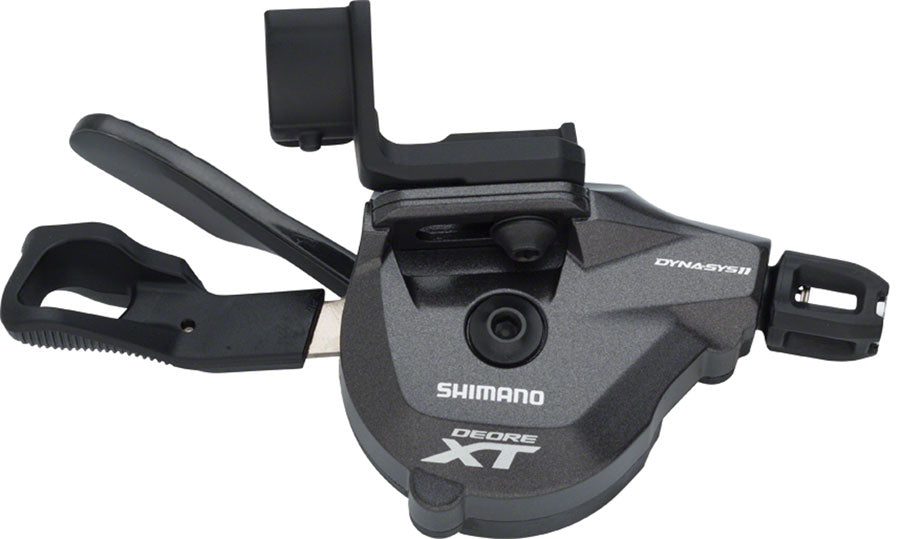 Palanca de cambios Shimano Deore SL-M8000-I (derecha, 11 velocidades, I-Spec II Rapidfire Plus, negro)