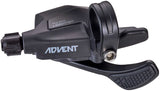 Mando a distancia microSHIFT ADVENT Trail Trigger Pro para bicicleta eléctrica (1 x 9 velocidades, con un solo clic, compatible solo con ADVENT), color negro
