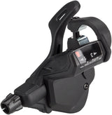 microSHIFT Mezzo Palanca de cambios izquierda con toque de pulgar Indicador óptico triple de marcha Compatible con Shimano