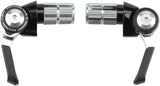 microSHIFT Bar End Shifter Set 8-Speed Road Double/Triple Shimano Compatible BLK
