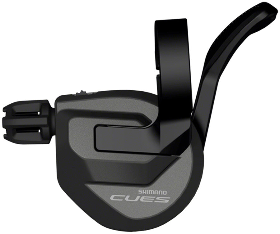 Mando de cambio Shimano CUES SL-U8000-L (izquierdo, 2 velocidades, Rapidfire Plus Mono, negro)