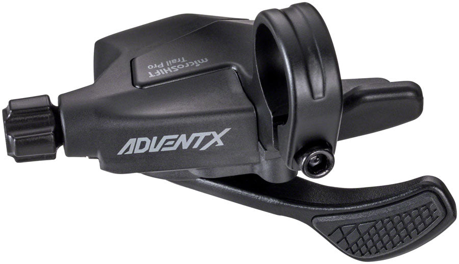 microSHIFT ADVENT X Trail Trigger Pro Palanca de cambios derecha - 1x10 velocidades Almohadilla para el pulgar Compatible solo con ADVENT X