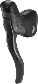Maneta de freno Campagnolo EKAR GT Ergopower para pinza de freno de disco (izquierda/delantera) para pinza hidráulica de 13 velocidades y 140 mm de montaje plano, color negro
