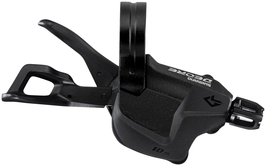 Palanca de cambios Shimano Deore SL-M5130-R (10 velocidades, derecha, RapidFire Plus, negra)