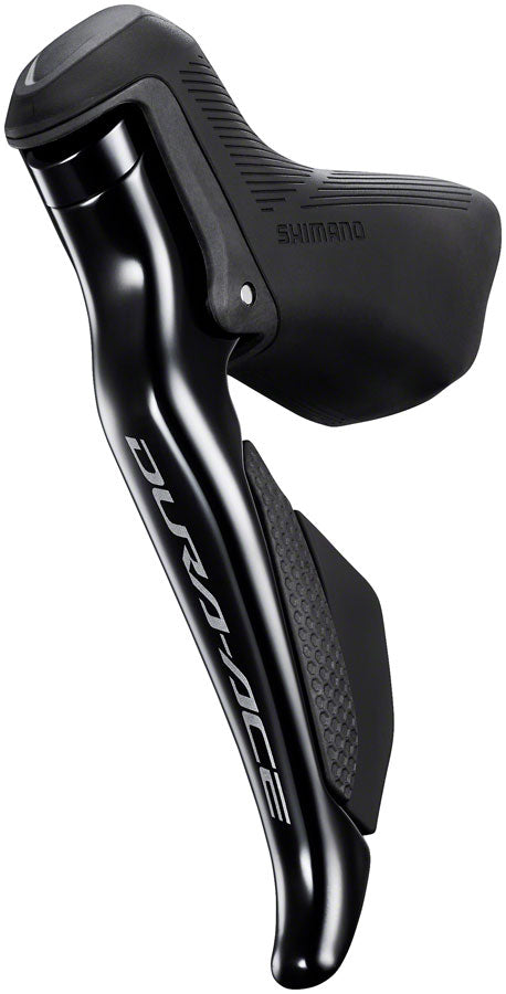 Maneta de cambio/freno Shimano Dura-Ace ST-R9250-L Di2 de doble control para frenos de llanta (izquierdo, 2 unidades negras)