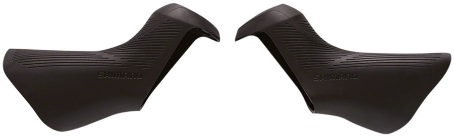 Par de fundas de palanca Shimano Dura-Ace ST-R9250 Di2 STI (negro)