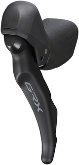 Maneta de cambio/freno Shimano GRX ST-RX600, pinza de freno de disco hidráulico BR-RX400 (izquierda/delantera, 2 pinzas de montaje plano, color negro)