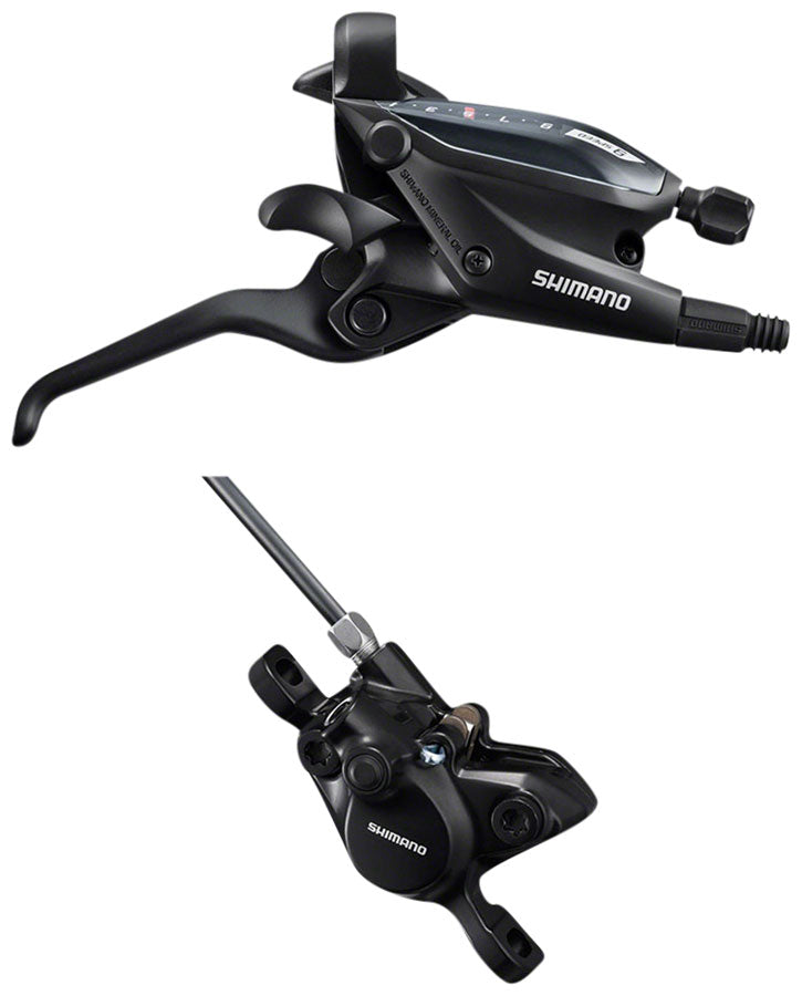 Shimano ST-EF505 EZ Fire Plus Shift/Brake Lever BR-MT200 Disc Brake Caliper