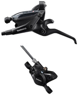 Shimano ST-EF505 EZ Fire Plus Shift/Brake Lever BR-MT200 Disc Brake Caliper