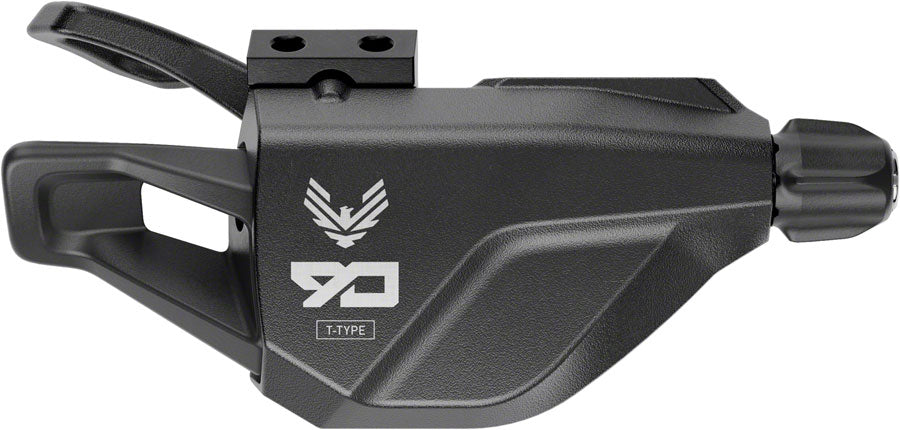 Mando de cambio SRAM Eagle 90 T-Type Trigger - Trasero, 12 velocidades, con abrazadera discreta, color negro - Gatillo