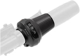 Mando de cambio Shimano Nexus SL-C6001 RevoShift de 8 velocidades - Indicador óptico de marchas Para usar con buje Nexus Inter-8 con engranajes internos BLK