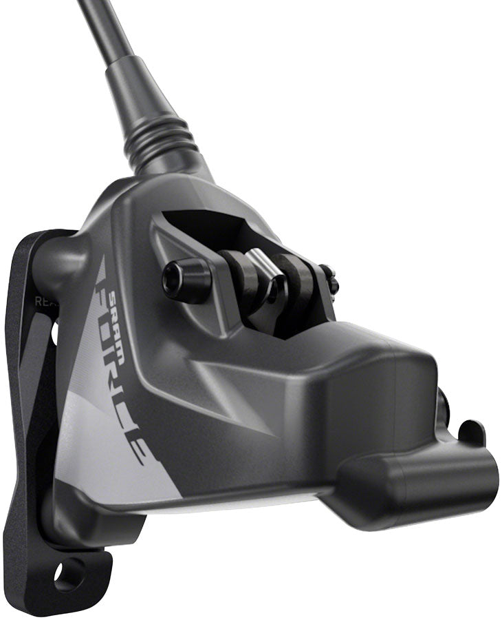 Maneta de cambio/freno SRAM Force eTap AXS HRD, pinza de disco hidráulica (izquierda/delantera, montaje plano, desplazamiento de 20 mm, manguera de 950 mm, negro, D1)