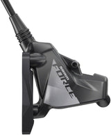 Maneta de cambio/freno SRAM Force eTap AXS HRD, pinza de disco hidráulica (izquierda/delantera, montaje plano, desplazamiento de 20 mm, manguera de 950 mm, negro, D1)