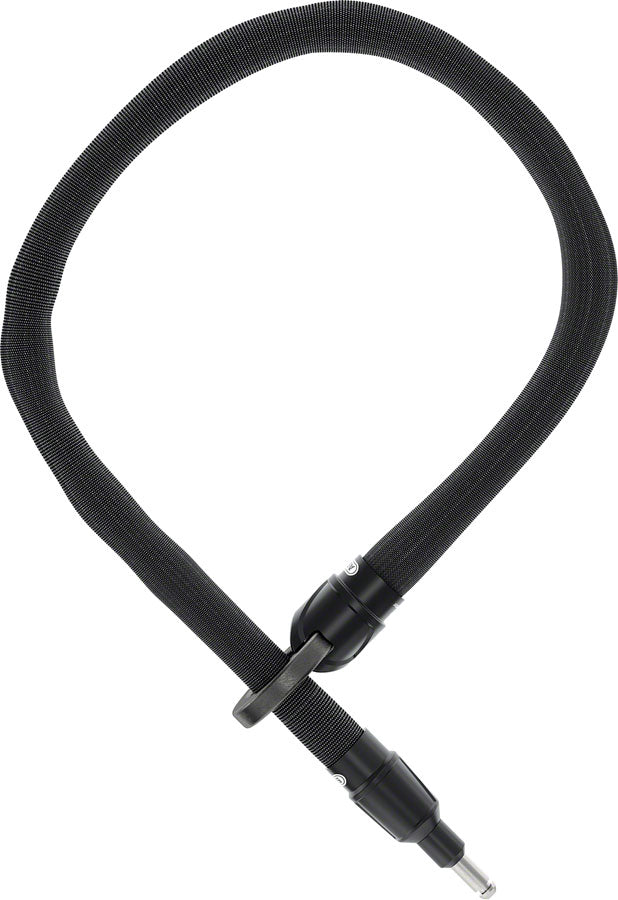 Cadena adaptadora Abus Ivy 6KS/85 - 2,8/85 cm, eslabones de 6 mm, color negro