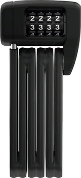 Abus BORDO Lite Mini 6055C/60 Folding Lock - Combination 2 5mm SH Bracket BLK