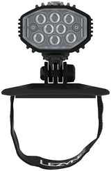 Faro delantero Lezyne Helmet Lite Drive 1200+ para casco (negro)