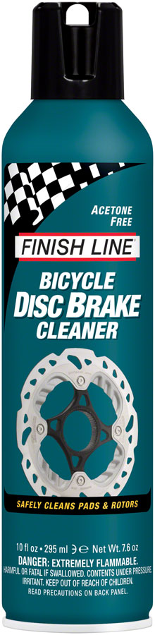 Finish Line Bicycle Disc Brake Cleaner 10oz Aerosol