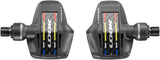 Pedales Look Keo Blade Carbon Ceramic Ti - Automáticos de un solo lado, titanio, 9/16" negro