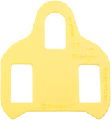 BikeFit Cleat Wedge - Look/Shimano Compatible 3-Hole 1 Degree 8-Pack