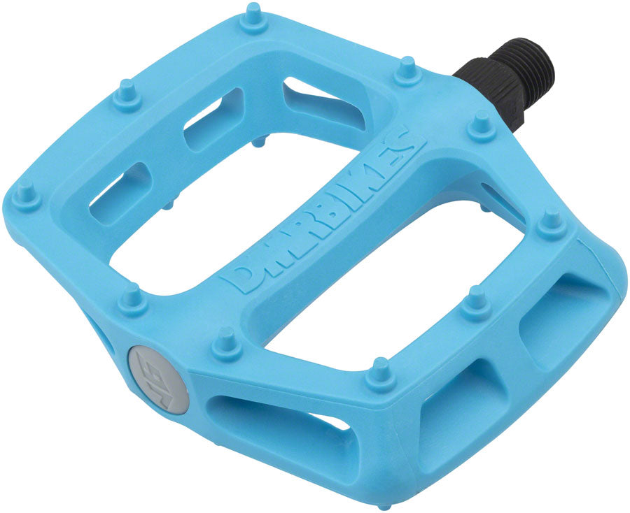 Pedales DMR V6 - Plataforma de plástico de 9/16" - Gris