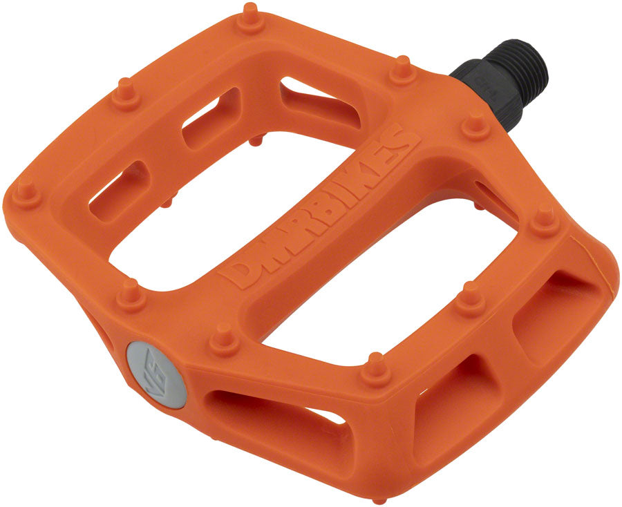 Pedales DMR V6 - Plataforma de plástico de 9/16" - Gris