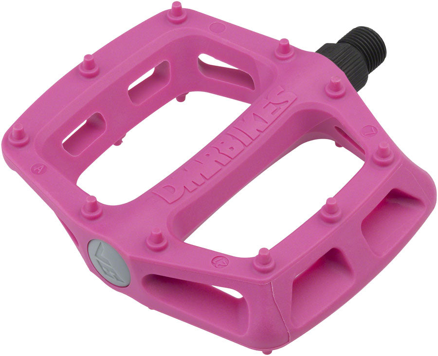 Pedales DMR V6 - Plataforma de plástico de 9/16" - Gris