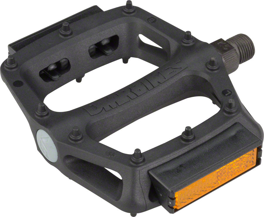 Pedales DMR V6 - Plataforma de plástico de 9/16" - Gris