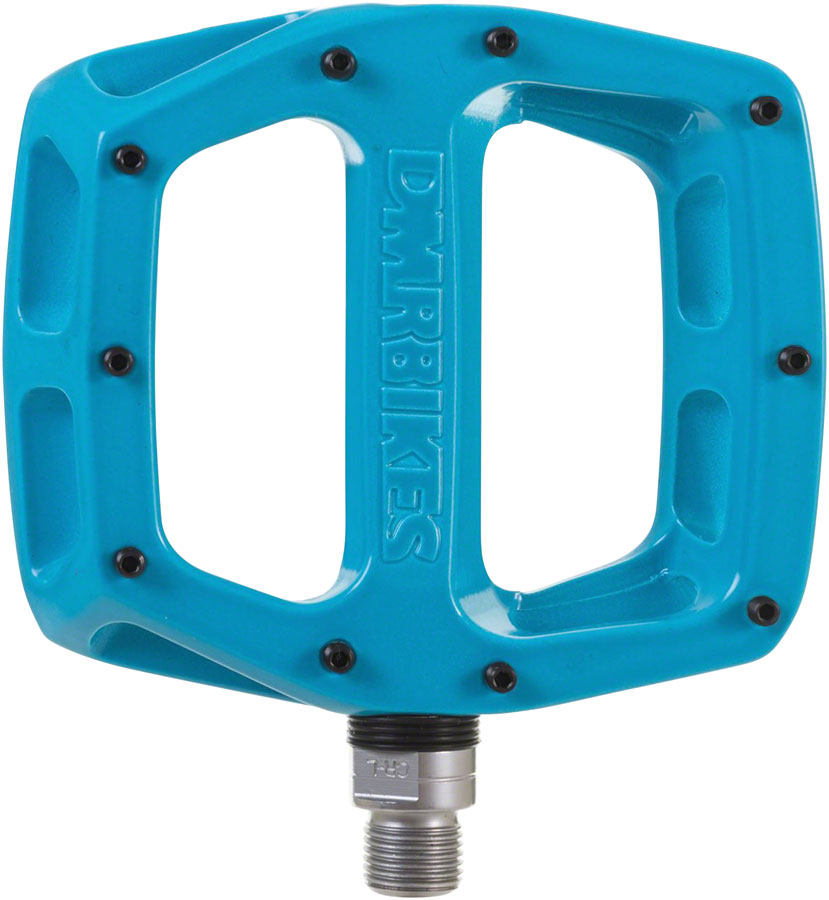 Pedales DMR V12 - Plataforma de aluminio de 9/16" azul
